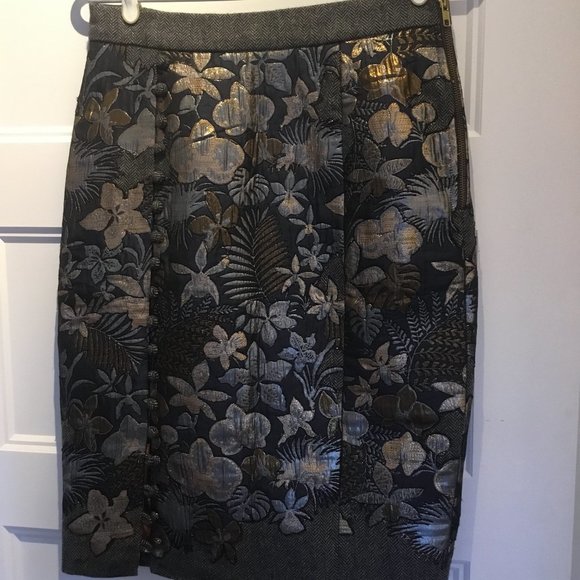 Anthropologie Gilded Garden Skirt, Hemand & Nandita, size 6 - Picture 5 of 10